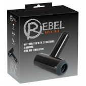 Черный мастурбатор с удобной ручкой Masturbator with 2 Functions - Orion - в Обнинске купить с доставкой