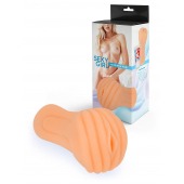 Эластичный мастурбатор в виде вагины телесного цвета - Sexy Girl - в Обнинске купить с доставкой