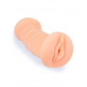 Телесный двусторонний мастурбатор с вибропулей и эрекционными кольцами в комплекте - Sexy Girl - в Обнинске купить с доставкой