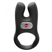 Черное эрекционное виброкольцо Nos - Fun Factory - в Обнинске купить с доставкой