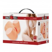 Телесный мастурбатор Liora с 2 любовными тоннелями - Baile - в Обнинске купить с доставкой