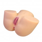 Телесный мастурбатор Liora с 2 любовными тоннелями - Baile - в Обнинске купить с доставкой