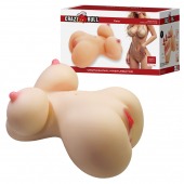 Телесный мастурбатор-торс Fiona - Baile - в Обнинске купить с доставкой