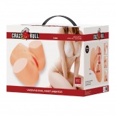 Телесный мастурбатор Liora с вибрацией - Baile - в Обнинске купить с доставкой