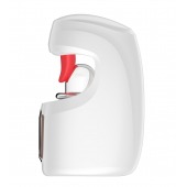 Белый мастурбатор с язычком и возвратно-поступательными движениями - Secwell - в Обнинске купить с доставкой