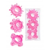 Комплект из 3 розовых эрекционных колец - Erowoman-Eroman - в Обнинске купить с доставкой
