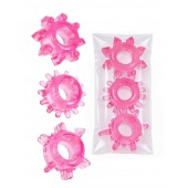 Комплект из трех розовых эрекционных колец - Erowoman-Eroman - в Обнинске купить с доставкой