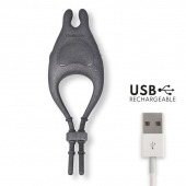 Черное эрекционное виброкольцо с управлением через приложение - Oninder - в Обнинске купить с доставкой