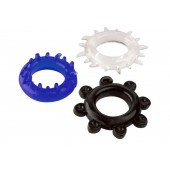 Набор из 3 разноцветных эрекционных колец - A-toys - в Обнинске купить с доставкой