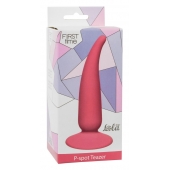 Розовая анальная пробка P-spot Teazer Pink - 12,2 см. - Lola Games - в Обнинске купить с доставкой