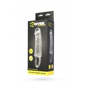 Прозрачная насадка с петлёй для фиксации - 14 см. - ToyFa - в Обнинске купить с доставкой