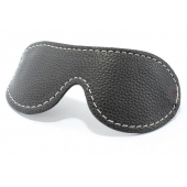 Кожаная маска на глаза - БДСМ Арсенал - купить с доставкой в Обнинске