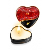 Массажная свеча с ароматом ванили Bougie Massage Candle - 35 мл. - Plaisir Secret - купить с доставкой в Обнинске
