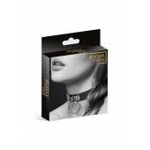 Узенький ошейник из полиуретана с кольцом - Bijoux Pour Toi - купить с доставкой в Обнинске