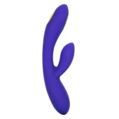 Фиолетовый вибратор с функцией электростимуляции Intimate E-Stimulator Dual Wand - 21,5 см. - California Exotic Novelties - купить с доставкой в Обнинске