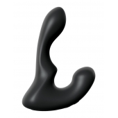 Черный анальный вибростимулятор P-Spot Milker - 14 см. - Pipedream - в Обнинске купить с доставкой