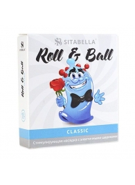 стимулирующий презерватив-насадка Roll   Ball Classic - Sitabella - купить с доставкой в Обнинске