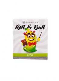 Стимулирующий презерватив-насадка Roll   Ball Apple - Sitabella - купить с доставкой в Обнинске