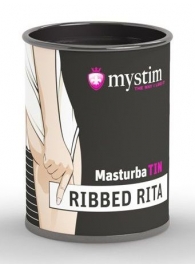 Компактный мастурбатор MasturbaTIN Ribbed Rita - MyStim - в Обнинске купить с доставкой