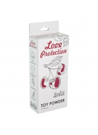 Пудра для игрушек Love Protection с ароматом вишни - 30 гр. - Lola Games - купить с доставкой в Обнинске