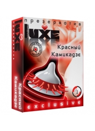 Презерватив LUXE  Exclusive   Красный Камикадзе  - 1 шт. - Luxe - купить с доставкой в Обнинске