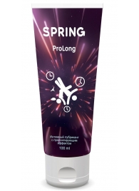 Пролонгирующий интимный лубрикант Spring ProLong - 100 мл. - SPRING - купить с доставкой в Обнинске