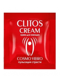 Пробник возбуждающего крема для женщин Clitos Cream - 1,5 гр. - Биоритм - купить с доставкой в Обнинске