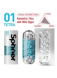 Мастурбатор SPINNER Tetra - Tenga - в Обнинске купить с доставкой