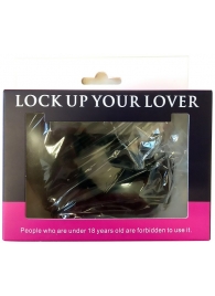 Черные меховые наручники Love с ключиками - Baile - купить с доставкой в Обнинске