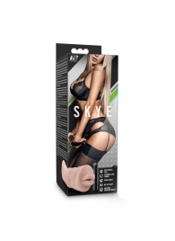 Телесный мастурбатор-ротик Skye - Blush Novelties - в Обнинске купить с доставкой