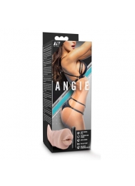 Телесный мастурбатор-ротик Angie - Blush Novelties - в Обнинске купить с доставкой