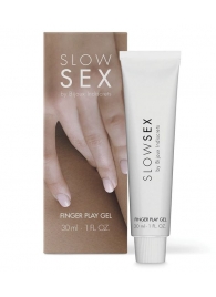 Гель для мастурбации с ароматом кокоса Slow Sex Finger Play Gel - 30 мл. - Bijoux Indiscrets - купить с доставкой в Обнинске