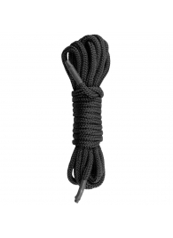 Черная веревка для бондажа Easytoys Bondage Rope - 5 м. - Easy toys - купить с доставкой в Обнинске