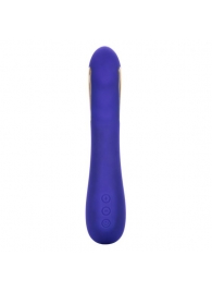 Фиолетовый вибратор с электростимуляцией Intimate E-Stimulator Petite Wand - 18,5 см. - California Exotic Novelties - купить с доставкой в Обнинске