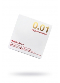 Супертонкий презерватив Sagami Original 0.01 - 1 шт. - Sagami - купить с доставкой в Обнинске
