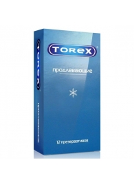 Презервативы Torex  Продлевающие  с пролонгирующим эффектом - 12 шт. - Torex - купить с доставкой в Обнинске