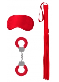 Красный набор для бондажа Introductory Bondage Kit №1 - Shots Media BV - купить с доставкой в Обнинске