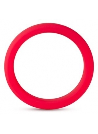 Красное эрекционное кольцо Silicone Go Pro Cock Ring - Blush Novelties - в Обнинске купить с доставкой