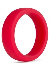 Красное эрекционное кольцо Silicone Go Pro Cock Ring - Blush Novelties - в Обнинске купить с доставкой