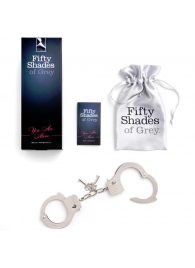 Металлические наручники Metal Handcuffs - Fifty Shades of Grey - купить с доставкой в Обнинске