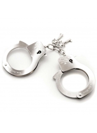 Металлические наручники Metal Handcuffs - Fifty Shades of Grey - купить с доставкой в Обнинске