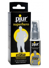 Сыворотка-пролонгатор pjur SUPERHERO Delay Serum - 20 мл. - Pjur - купить с доставкой в Обнинске