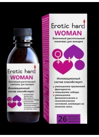 Женский биогенный концентрат для повышения либидо Erotic hard Woman - 250 мл. - Erotic Hard - купить с доставкой в Обнинске