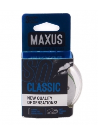 Классические презервативы в пластиковом кейсе MAXUS Classic - 3 шт. - Maxus - купить с доставкой в Обнинске