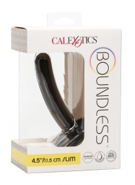 Черный анальный стимулятор Boundless 4.5” Slim Probe - 11,5 см. - California Exotic Novelties - купить с доставкой в Обнинске