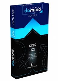 Презервативы увеличенного размера DOMINO Classic King size - 6 шт. - Domino - купить с доставкой в Обнинске