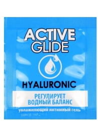 Лубрикант на водной основе Active Glide с гиалуроновой кислотой - 3 гр. - Биоритм - купить с доставкой в Обнинске