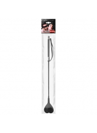 Черный стек с наконечником-сердечком - 54 см. - Notabu - купить с доставкой в Обнинске