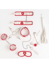 Эротический набор  Медсестричка  из 8 предметов - Сима-Ленд - купить с доставкой в Обнинске