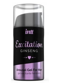 Женский возбуждающий интимный гель Excitation Ginseng - 15 мл. - INTT - купить с доставкой в Обнинске